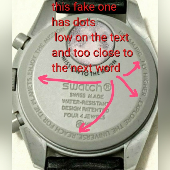 COPY - Swatch Omega Moonswatch Mission to Neptune the Moon Mercury Watch etc - Picture 8 of 14